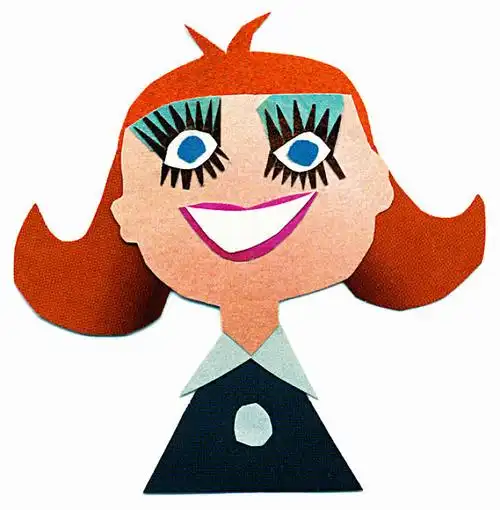 头像,露齿微笑,长,睫毛 英 文:portrait of woman with toothy smile