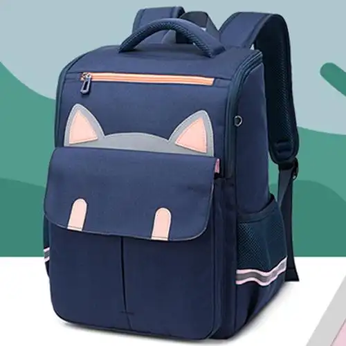 新款卡通书包小学生女一二三四五年级女孩男童可爱护脊防水耐用