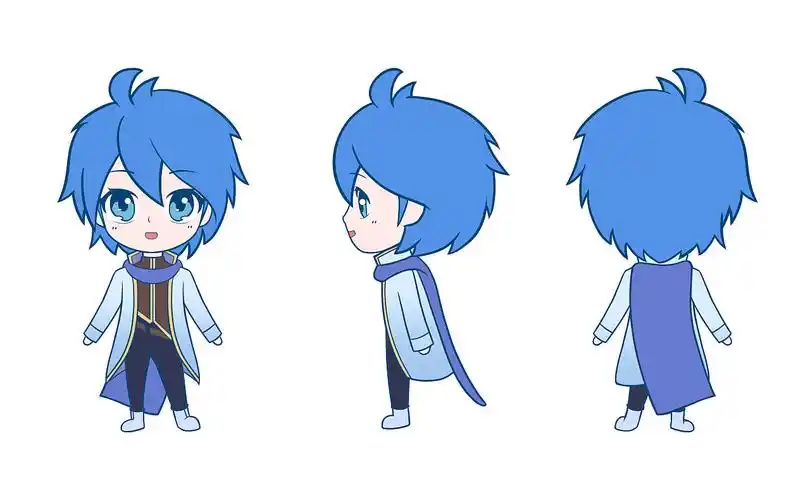 手办模型三视图