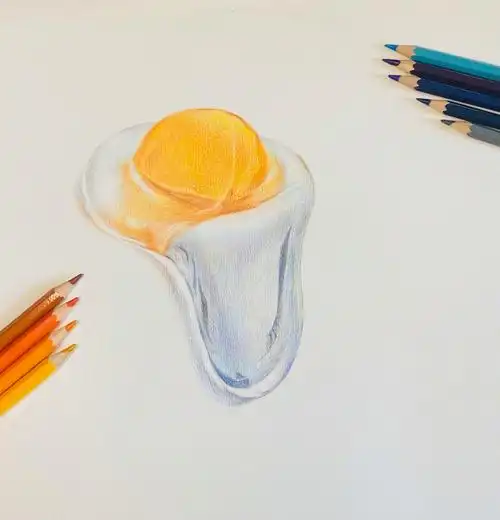 透明质感表现艺考设计考研彩铅手绘设计元素