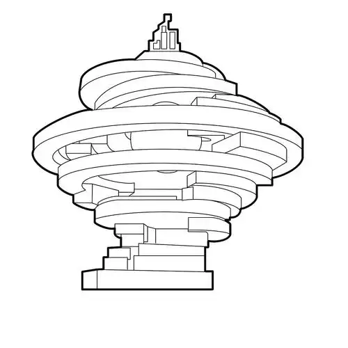 中国建筑线稿集合