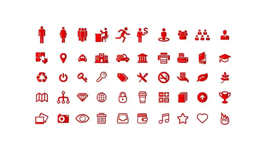 总有一款适合你的ppt功能小图标