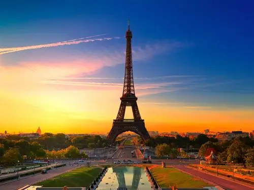 法国巴黎市,艾菲尔铁塔 壁纸