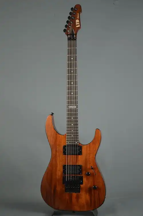 ltdm1000koa韩产双摇二手手电吉他石桥乐器吉他电吉他