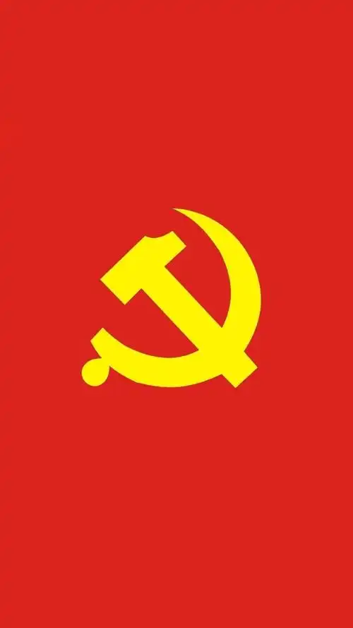 国旗国徽党徽壁纸9899黑底白底红色爱国壁纸#手机壁纸##锁屏壁纸