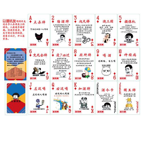 吾诺惩罚游戏道具真心话大冒险游戏情侣酒吧ktv聚会刺激桌游卡牌 喝酒