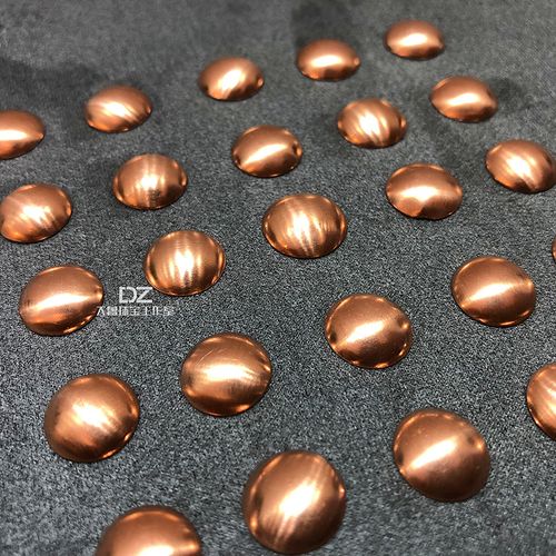 紫铜圆扣 珐琅色板 银扣 烧珐琅色卡专用 凸形铜片银片