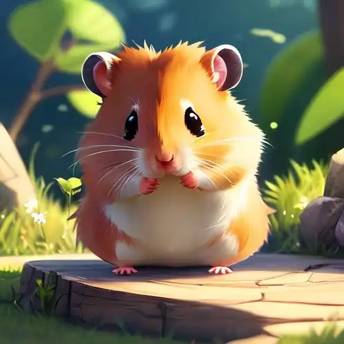 可爱的仓鼠头像