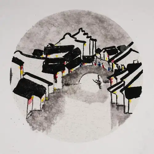 宣纸,生宣,熟宣,毛笔,颜料,技法,技巧,教程,教学,国画入门,国画山水