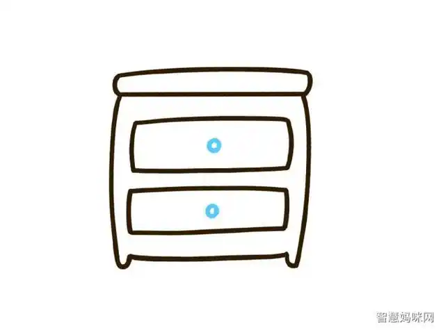 抽屉简笔画图