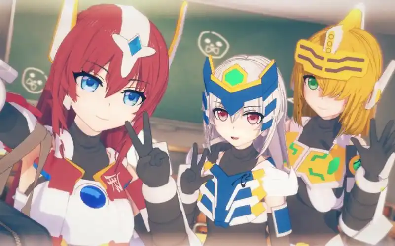 铠甲勇士刑天小队娘化-旅行的特色博士白夜-骑士-哔哩哔哩视频