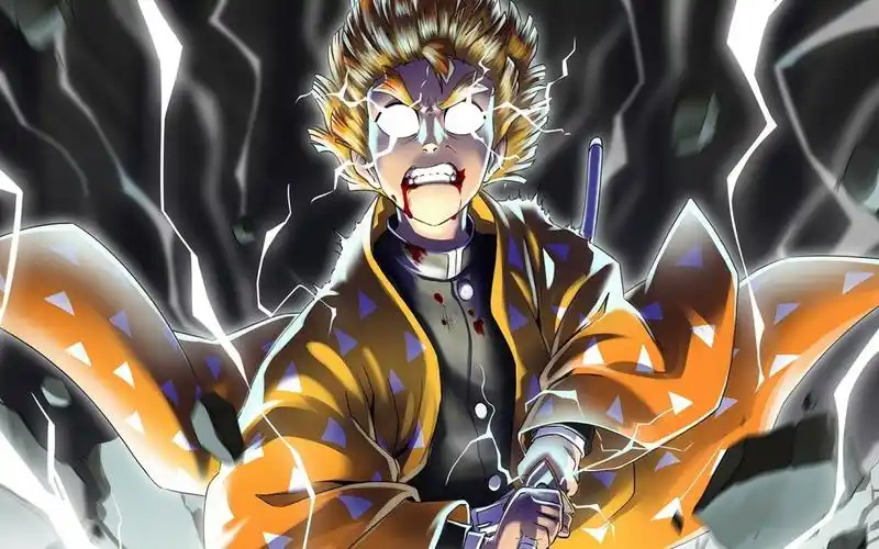 【mugen】最新优化加强全呼吸版『我妻善逸』技能动画(附人物下载)