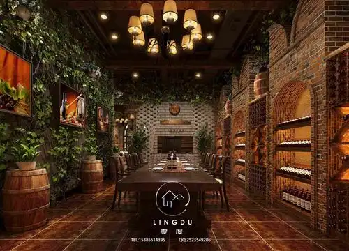 托斯卡纳风格-酒庄--零度设计