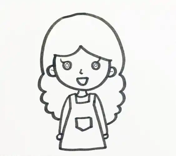 画妈妈的简笔画 简单画妈妈的简笔画