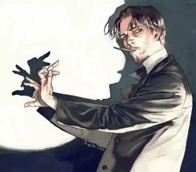 成熟西装动漫男头