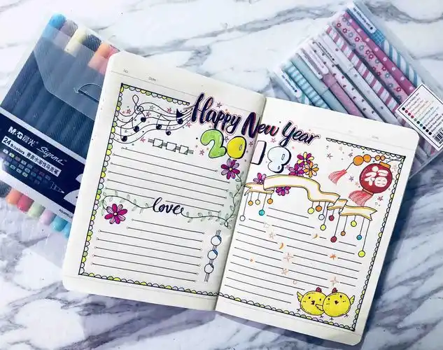 手帐| 零基础快速掌握10种手帐排版样式