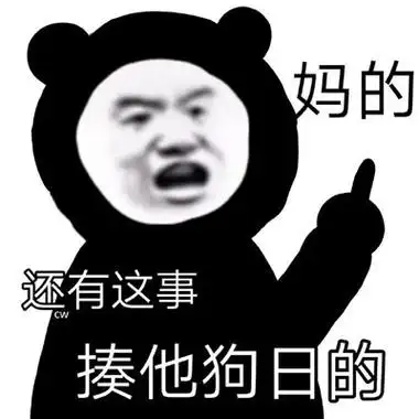 损人熊猫头争吵互怼必不可少_暴走表情_有个性网