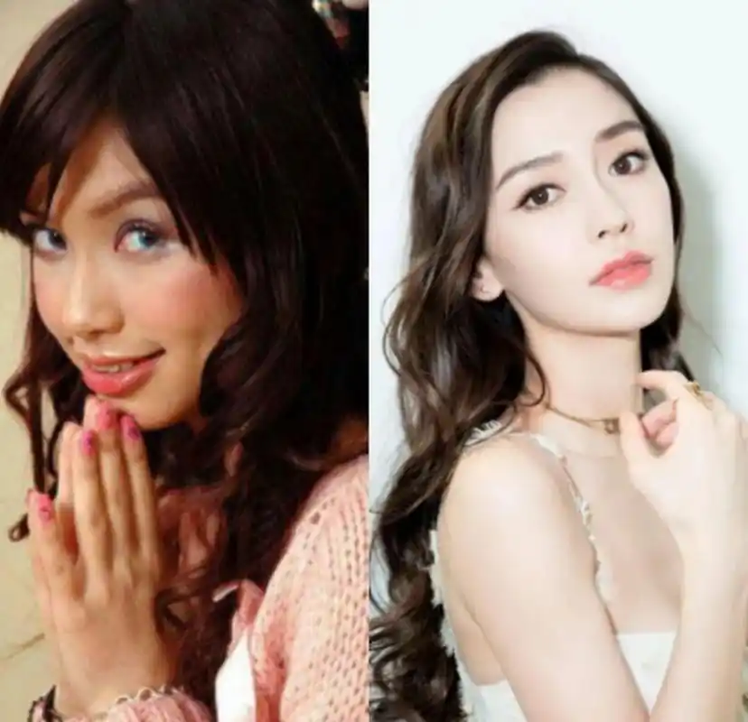 出道似"整容",这6位明星出道前后对比惊人,完全认不出 1,杨颖,现在的
