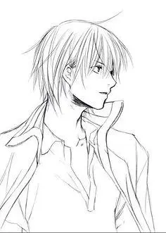 游戏动漫素描铅笔画手绘图