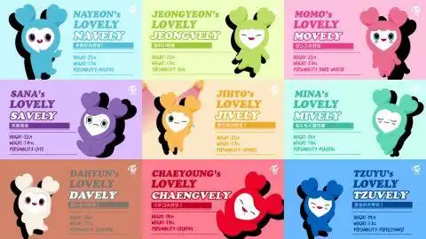 不仅九人九色,个性 - twice官方应援色 - 实验室设备网