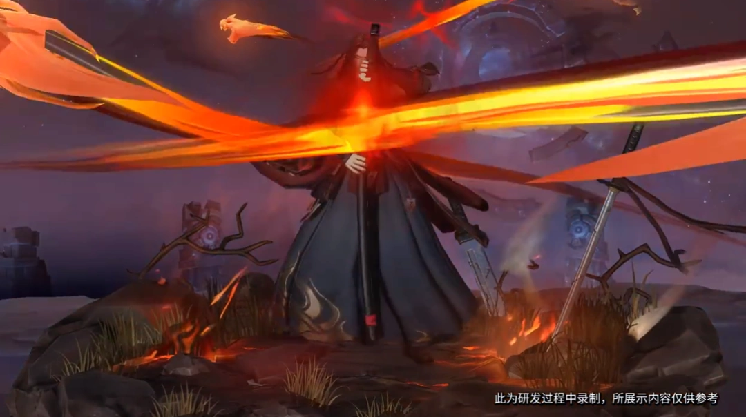 原创王者荣耀:橘右京修罗皮肤上线时间确定,拔刀时的火魂特效太帅了