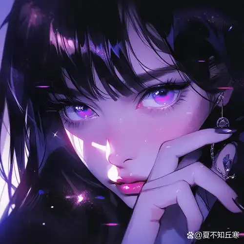 酷炸丨紫色系女头