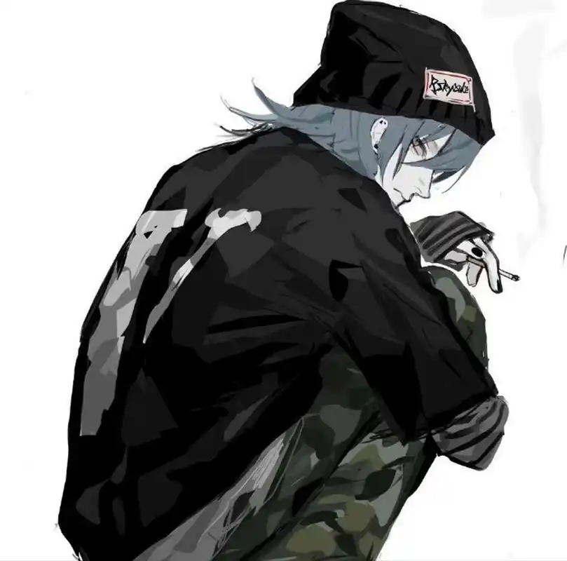 痞帅363436373039动漫男生头像[得意]