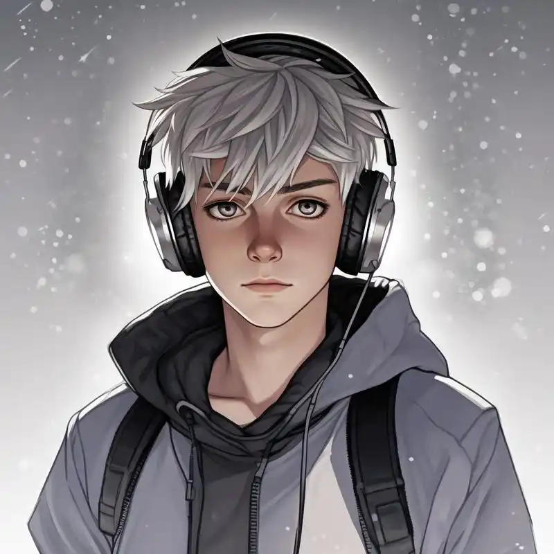 这些自闭头像,像是内向者无声的独白,透露出淡淡的忧郁与深沉.