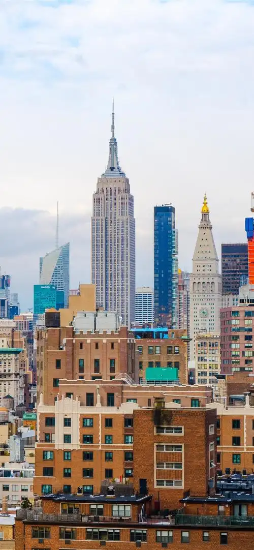 纽约,摩天大楼,美国,城市景观 5k