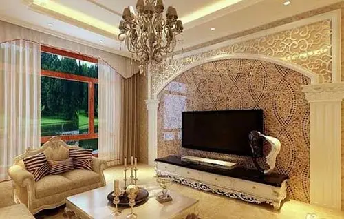 高端洋气上档次 14款欧式电视背景墙