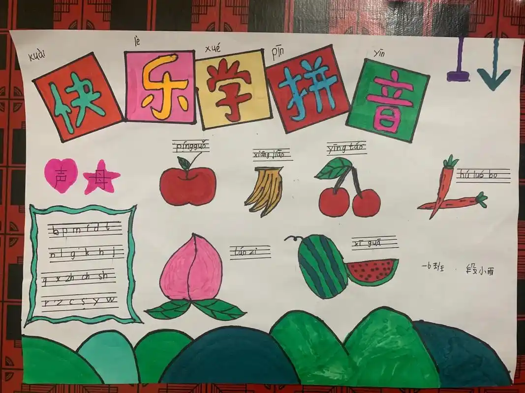 一年级的手抄报和计数器