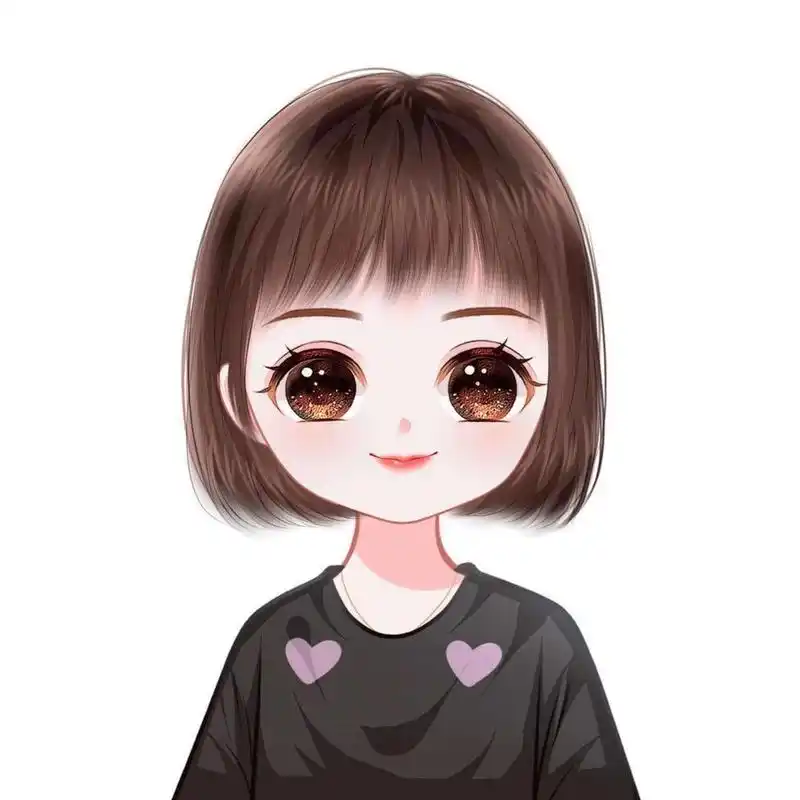 短发女生头像飞享 姓氏头像/手绘头像/女生头像/可爱头像 唯美头像/女