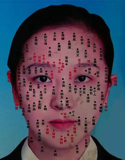 女人脸部痣相图解痣长这四处的女人命运最好小孩子脸上的痣越来越多这