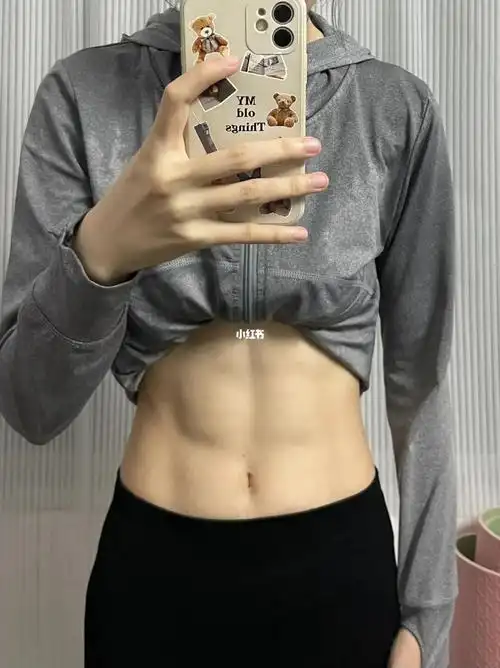 姐妹看图二冲关于练马甲线练了六块腹肌