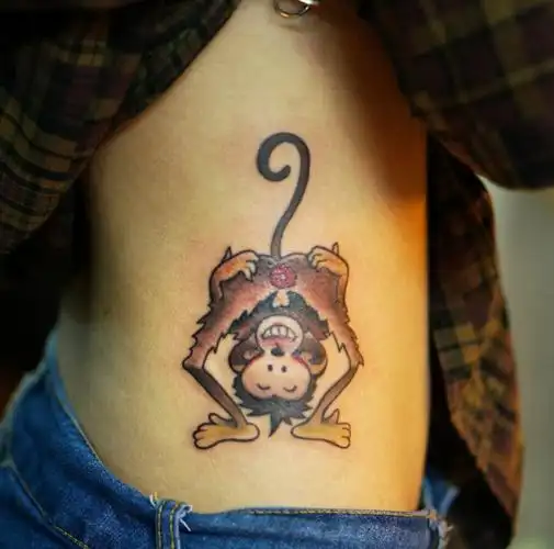 猴子纹身_猴子纹身图案_纹身猴子图片大全_第7页 - 纹身秀