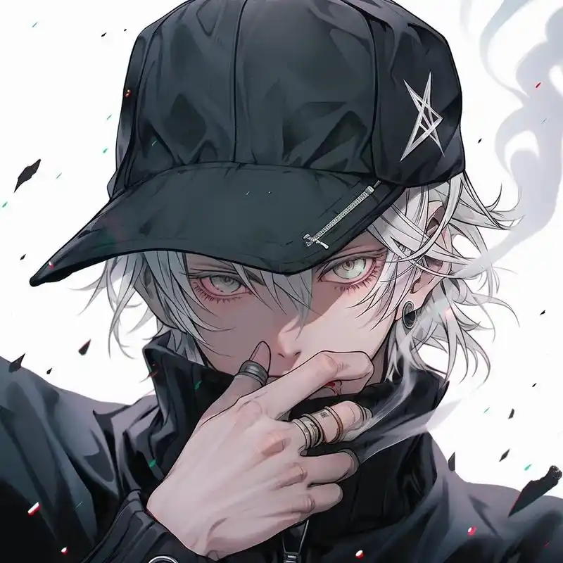 男生头像|抽烟的酷男孩