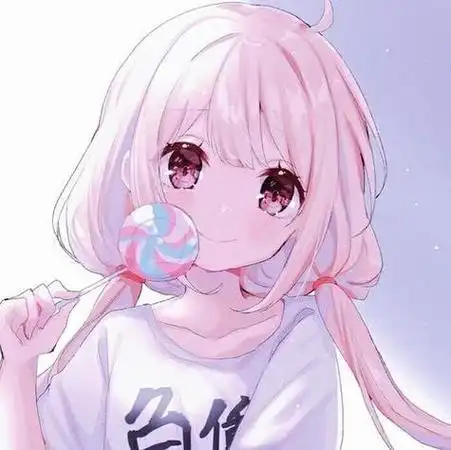 动漫女生可爱头像呆萌双马尾