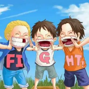 动漫兄弟头像三人头像