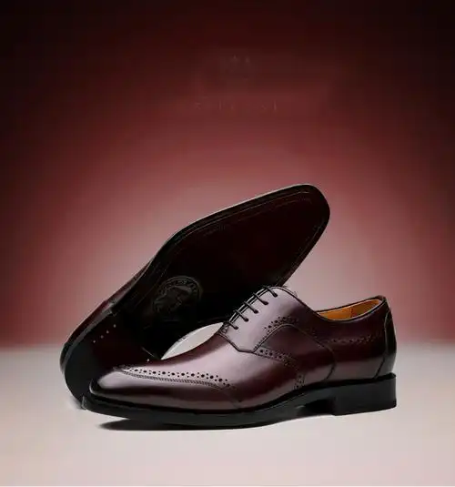 意大利进口欧洲流行的巴洛克风格高档固特异男鞋手工定制皮鞋
