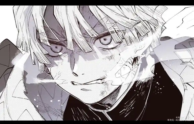 鬼灭之刃 善逸绘师:焼肉大盛(少年 头像 黑白 )港真……晕了才能发