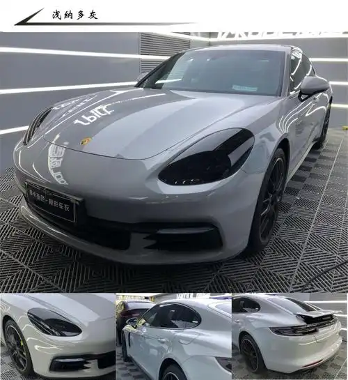 人隐形车衣 汽车贴膜车身改色膜隐形车衣膜磨砂陶瓷金属黑武士战斗碳