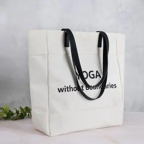 帆布布袋定做棉布手提包订制礼品环保大容量瑜伽购物袋