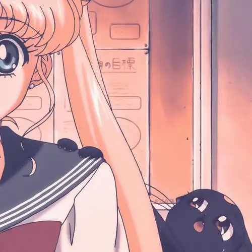 「美少女战士」x 月野兔&露娜 #美少女战士##月野兔##闺蜜头像