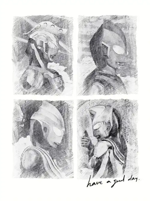 米津玄师黑白奥特曼二