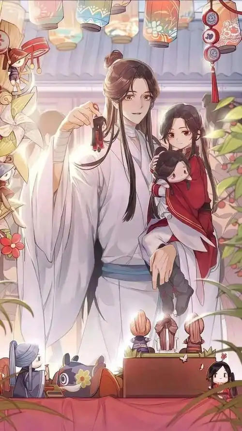 《天官赐福》壁纸,神武道惊鸿一瞥,一念桥逢魔遇仙