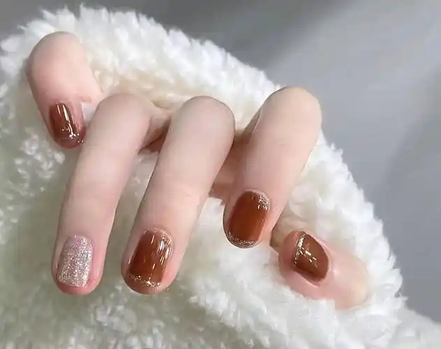 夏季温柔显白美甲图,短指甲的福音哦!温柔又浪漫_感觉_粉色_红色