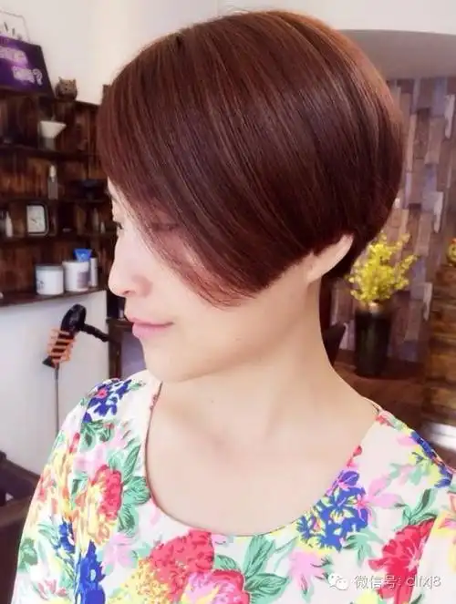 "不对称短发"50款简介:年底短发精选文章:2017流行不对称bobo
