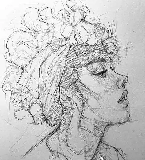 线描大师的人物作品