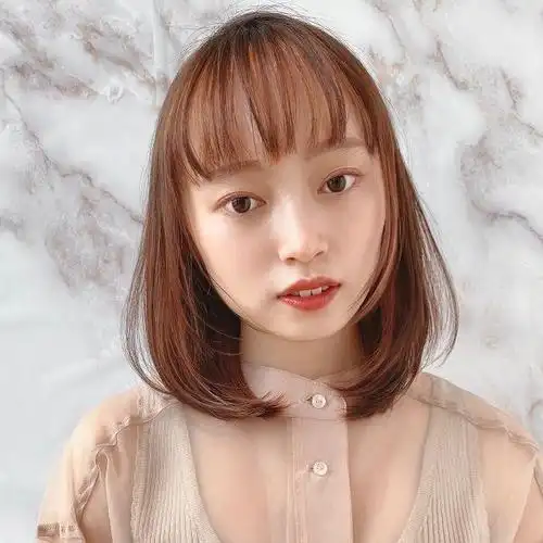 今年夏天橙色发色正夯,看腻了棕色发,试试这7款橙色系显白染发