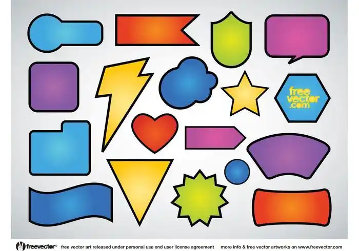 免费矢量形状 - nicepsd 优质设计素材下载站